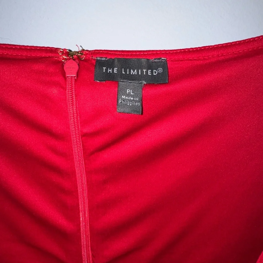 The Limited Red Long Sleeve Dress - Picture 2 of 7